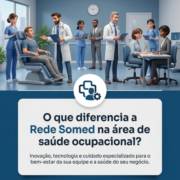 O que diferencia a Rede Somed na área de saúde ocupacional?