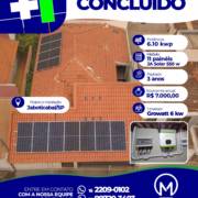 Jaboticabal, SP - 11 Painéis para 6,10 kWp