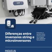 Diferenças entre inversores string e microinversores