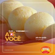 Pão de queijo congelado