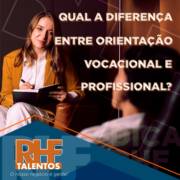 Qual a diferença entre orientação vocacional e profissional?