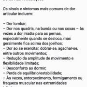 Dores na Articulações