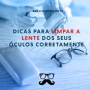 Dicas para Limpar a Lente dos seu Óculos Corretamente?