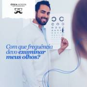 Quando devo examinar os olhos?