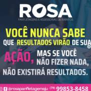 Você nunca sabe que resultados virão de sua ação, mas se você não fizer nada não existirá resultados.