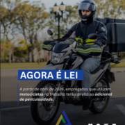 Nova regra reforça proteção de motociclistas no trabalho