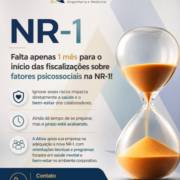 A NR-1 está chegando e sua empresa precisa estar preparada