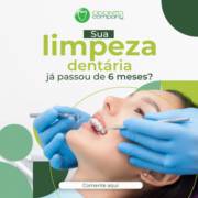 Limpeza dentaria, já passou de 6 meses ?