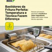 Bastidores da Fritura Perfeita: Temperatura e Técnica Fazem Diferença