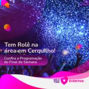 Programação deste final de semana em Cerquilho!