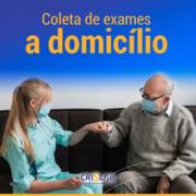 Coleta de exames a domicílio