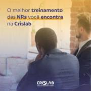 O melhor treinamento da NRs você encontra na CrisLab