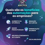 Quais são os benefícios das automações para as empresas?