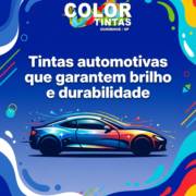 Tintas automotivas que garantem brilho e durabilidade