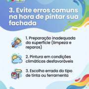 3. Evite erros comuns na hora de pintar sua fachada