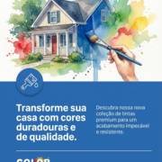 Transforme sua casa com cores duradouras e de qualidade