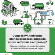 Como a RW Ambiental atende às necessidades de obras, reformas e empresas?