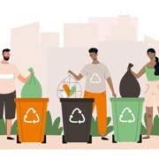 Conscientização ambiental: educando sobre a importância da coleta seletiva.