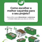 Como escolher a melhor caçamba para o seu projeto?