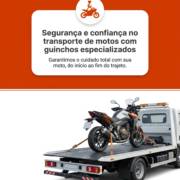 Segurança e confiança no transporte de motos com guinchos especializados