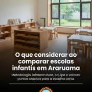 O que considerar ao comparar escolas infantis em Araruama