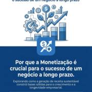 Por que a Monetização é crucial para o sucesso de um negócio a longo prazo