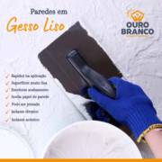 Reboco de Gesso Liso no prédio Islamorada