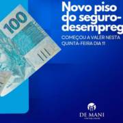 Novo piso do seguro-desemprego