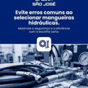 Evite erros comuns ao selecionar mangueiras hidráulicas