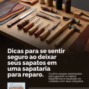 Dicas para se sentir seguro ao deixar seus sapatos em uma sapataria para reparo