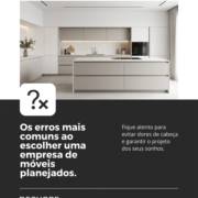 Os erros mais comuns ao escolher uma empresa de móveis planejados
