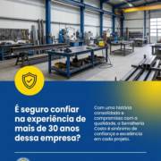 É seguro confiar na experiência de mais de 30 anos dessa empresa?