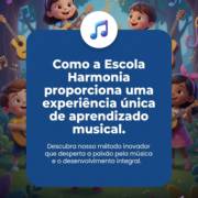 Como a Escola Harmonia proporciona uma experiência única de aprendizado musical