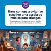 Erros comuns a evitar ao escolher uma escola de música para crianças