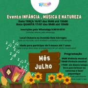 Evento Infância, Música e Natureza