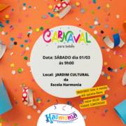 Carnaval para Bebês
