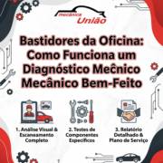 Bastidores da Oficina: Como Funciona um Diagnóstico Mecânico Bem-Feito