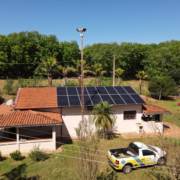 Instalação rural de energia solar em Mirassolândia