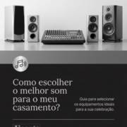 Como escolher o melhor som para o meu casamento?
