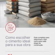 Como escolher o cimento ideal para a sua obra