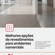 Melhores opções de revestimentos para ambientes comerciais