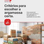 Critérios para escolher a argamassa certa