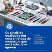 Os sinais de qualidade em uma empresa de consertos que você não deve ignorar