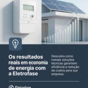Os resultados reais em economia de energia com a Eletrofase