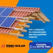 Manutenção de Painel Solar