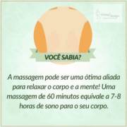 Benefícios da massagem para insônia - Corpo E Design