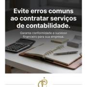 Evite erros comuns ao contratar serviços de contabilidade