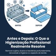 Antes e Depois: O Que a Higienização Profissional Realmente Resolve