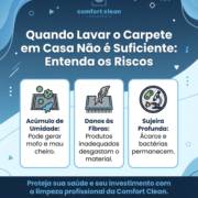 Quando Lavar o Carpete em Casa Não é Suficiente: Entenda os Riscos