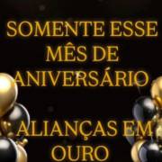 Super Promoção de Aniversário: Alianças em Ouro em Avaré